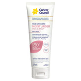 Cancer Council Face Day Wear Moisturiser Face & Body Matte Finish SPF50+ 150ml